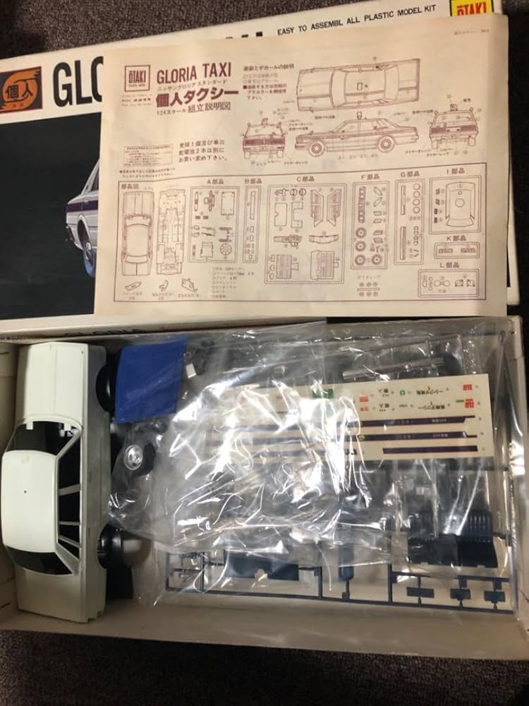 オオタキ 1/24 ROCK MACHINE ヒップアップ グロリア 430 オオタキ 1/24 ROCK MACHINE ヒップアップ グロリア 430 5340